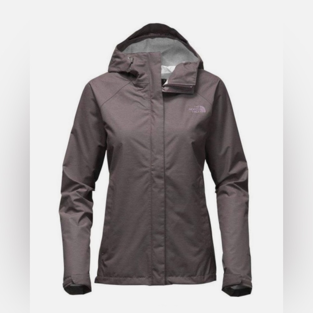The North Face Raincoat - Purple, Size Small